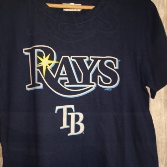 MLB Tampa Bay Rays Blue Tee - Picture 2 of 4